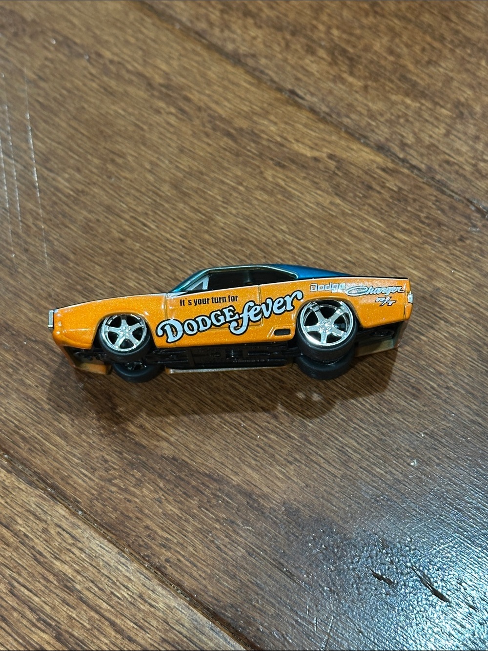 Jada Dodge Fever Orange Toy Car - Kids Collectible